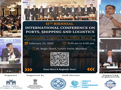 12th Biennial International Conference on Ports, Shipping & Logistics